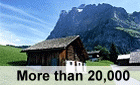 Over 10.000 holiday apartments / holiday houses in the Alps