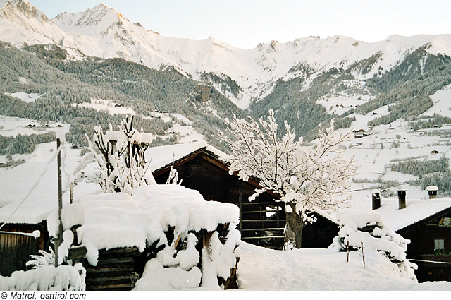 Matrei in Osttirol ganz verschneit